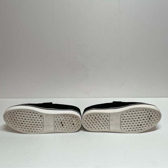 NFL BLACK AND WHITE STEELERS FLATS SIZE 8W - Picture 5 of 11